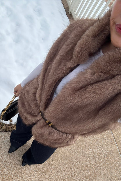 The Chestnut Fur Vest
