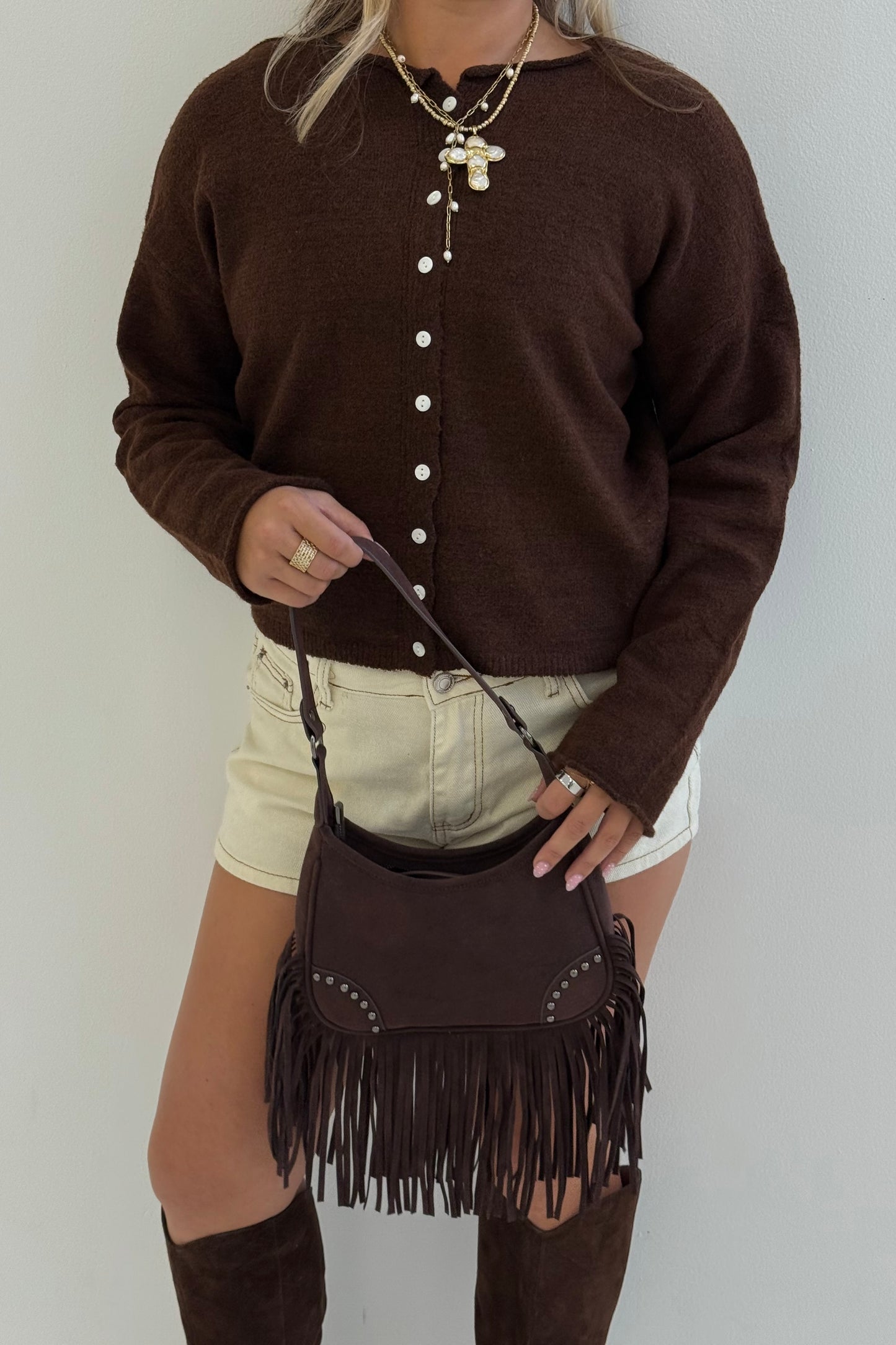 Saddle Up Purse: Dark Brown