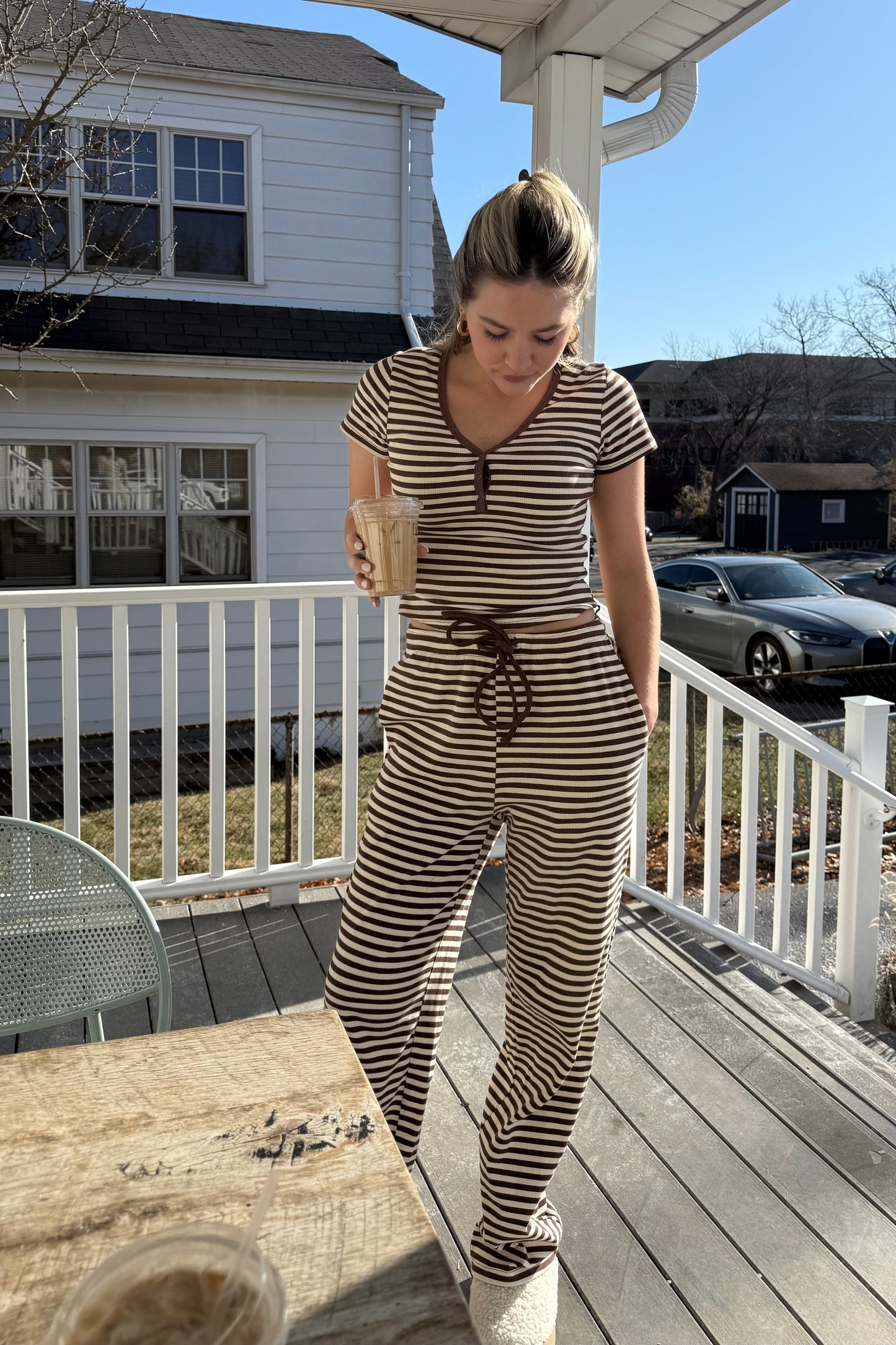 Runaround Striped Set