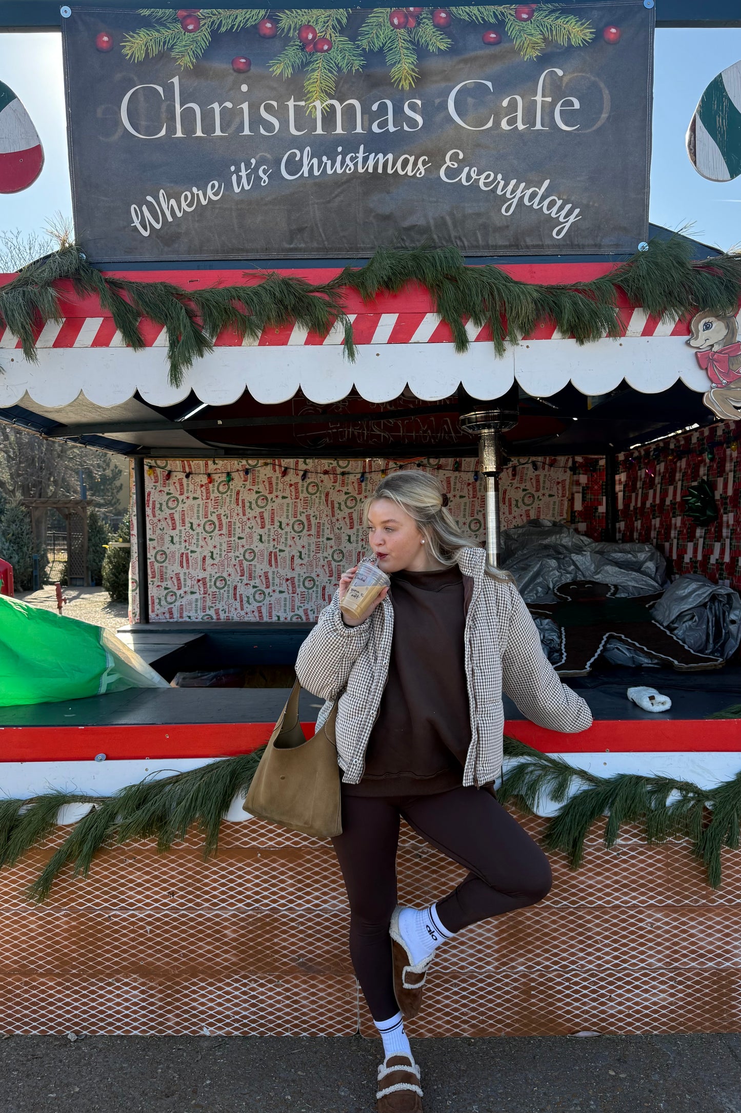 Espresso Mock Neck Pullover