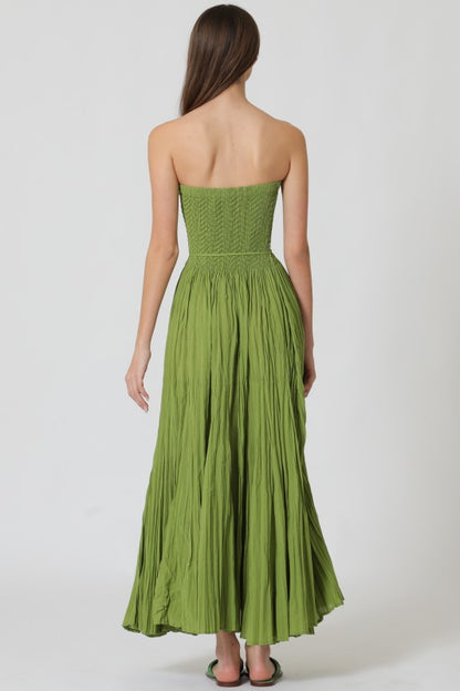 Olive Hour Maxi Dress