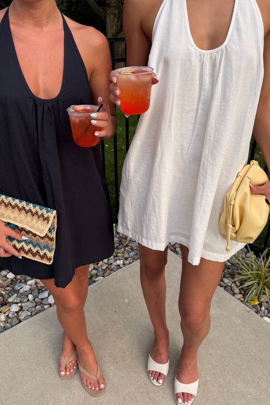 Slone Mini Dress - White