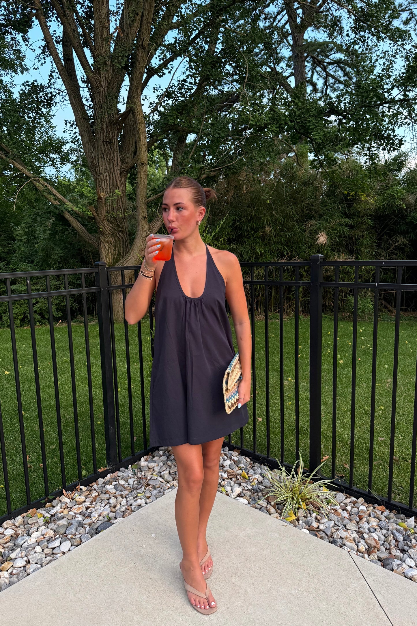 Slone Mini Dress - Navy