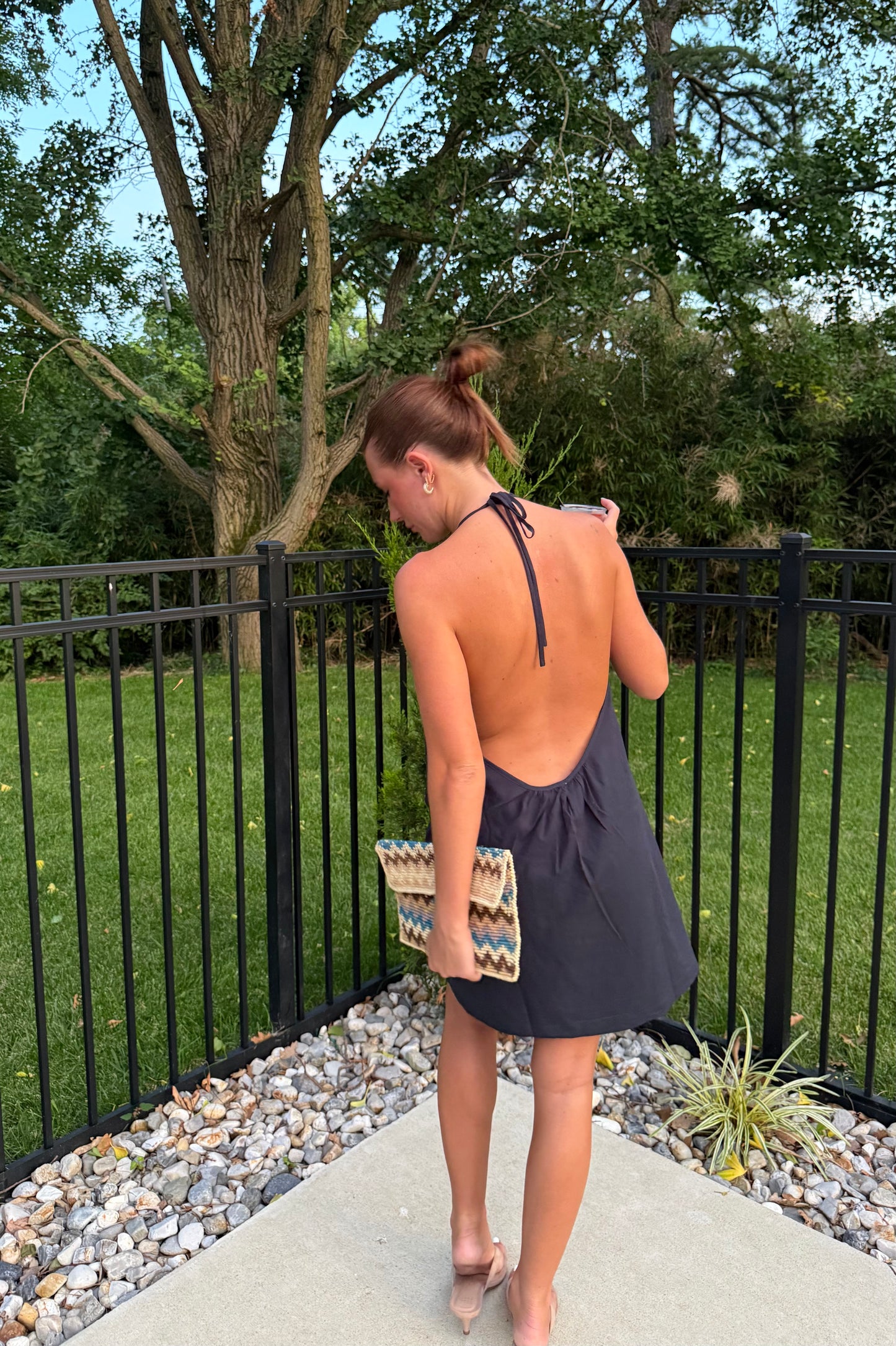 Slone Mini Dress - Navy