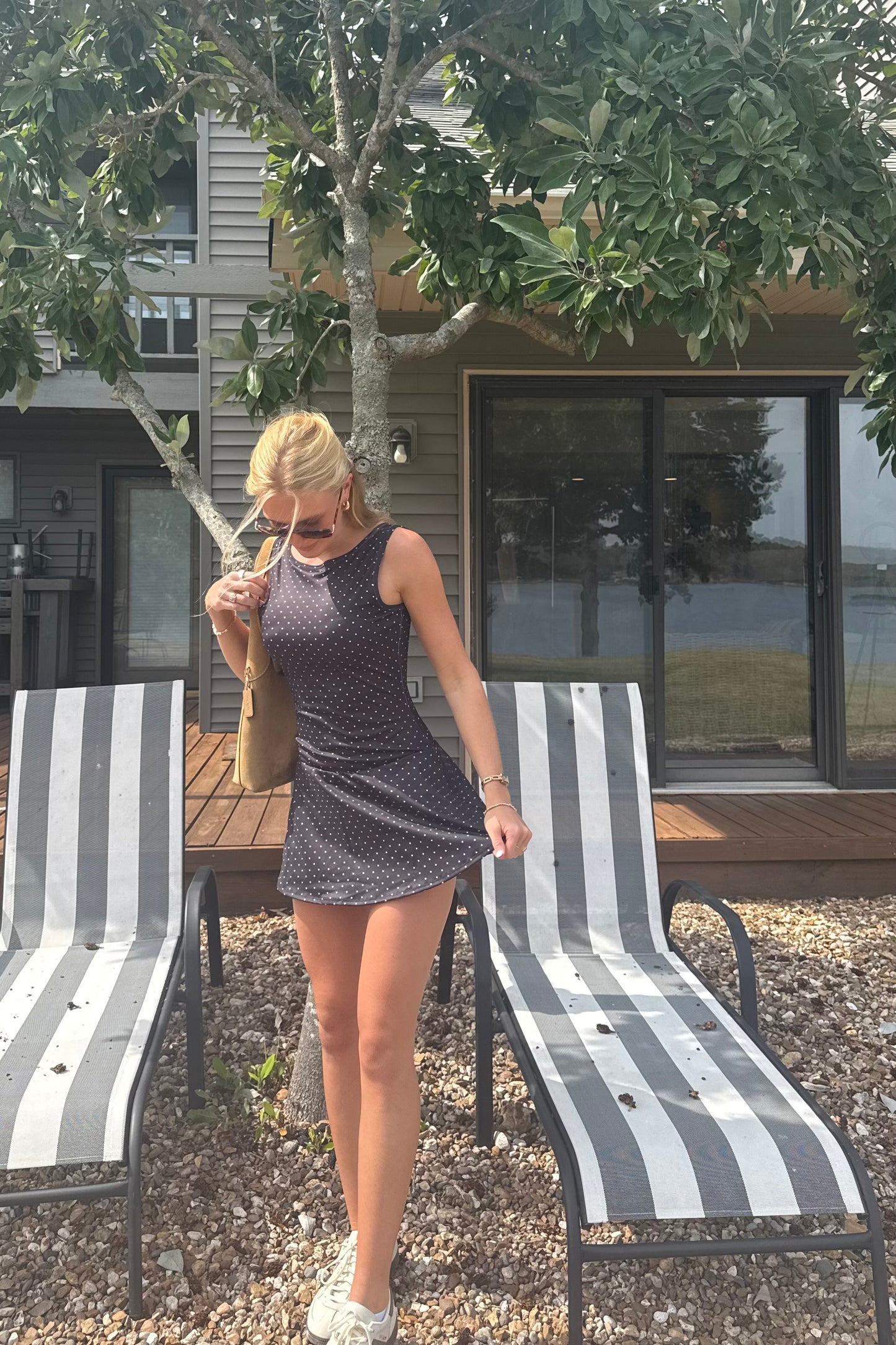 Serves Up Athletic Dress