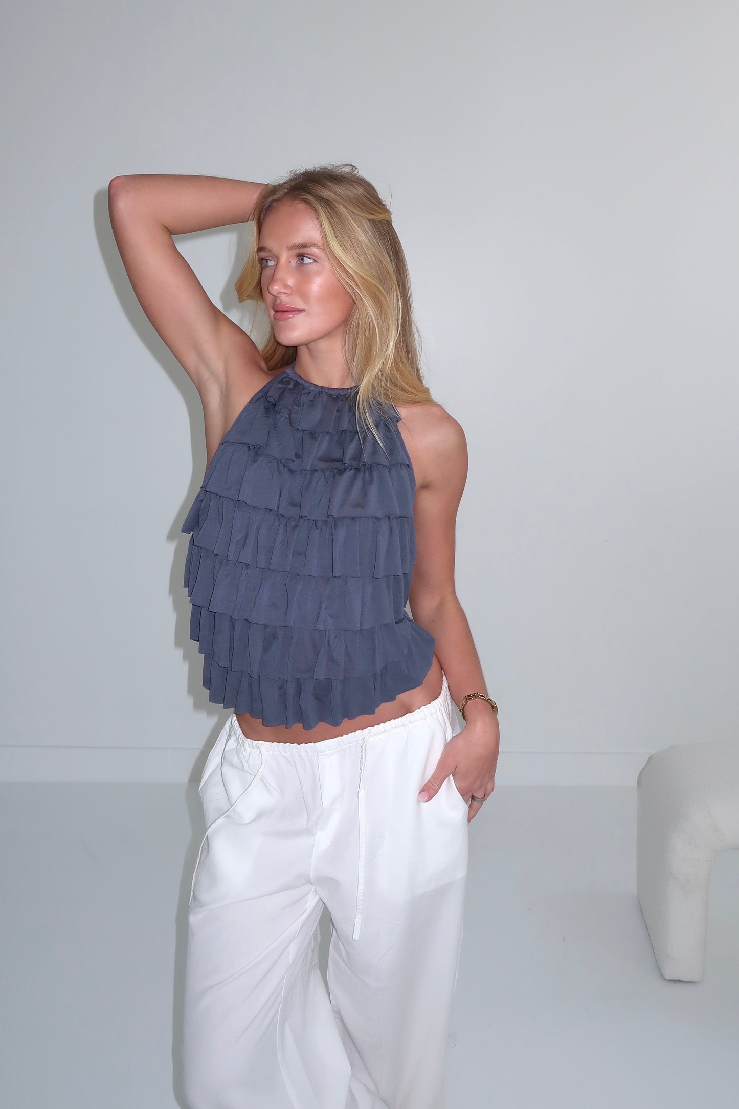 Cascade Halter Top