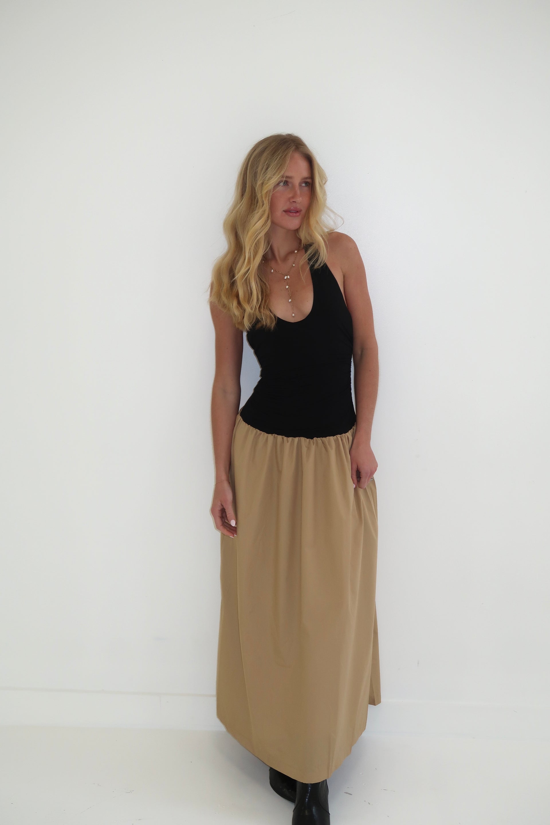 slim fit dress slacks Golden Hour Maxi Dress – Dose of Heaven Boutique