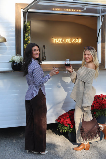 Brynn Sweater Skirt Set