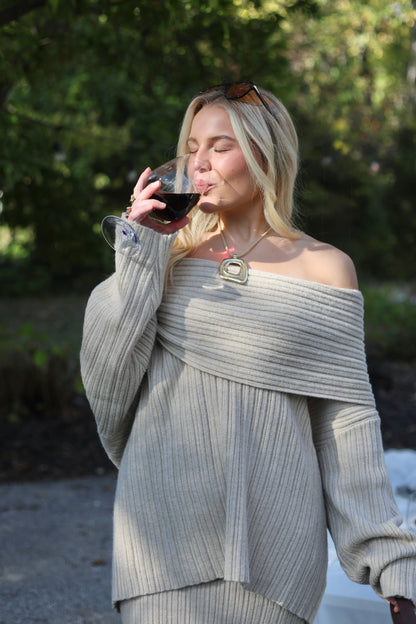 Brynn Sweater Skirt Set