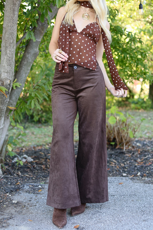 Oak Suede Pant