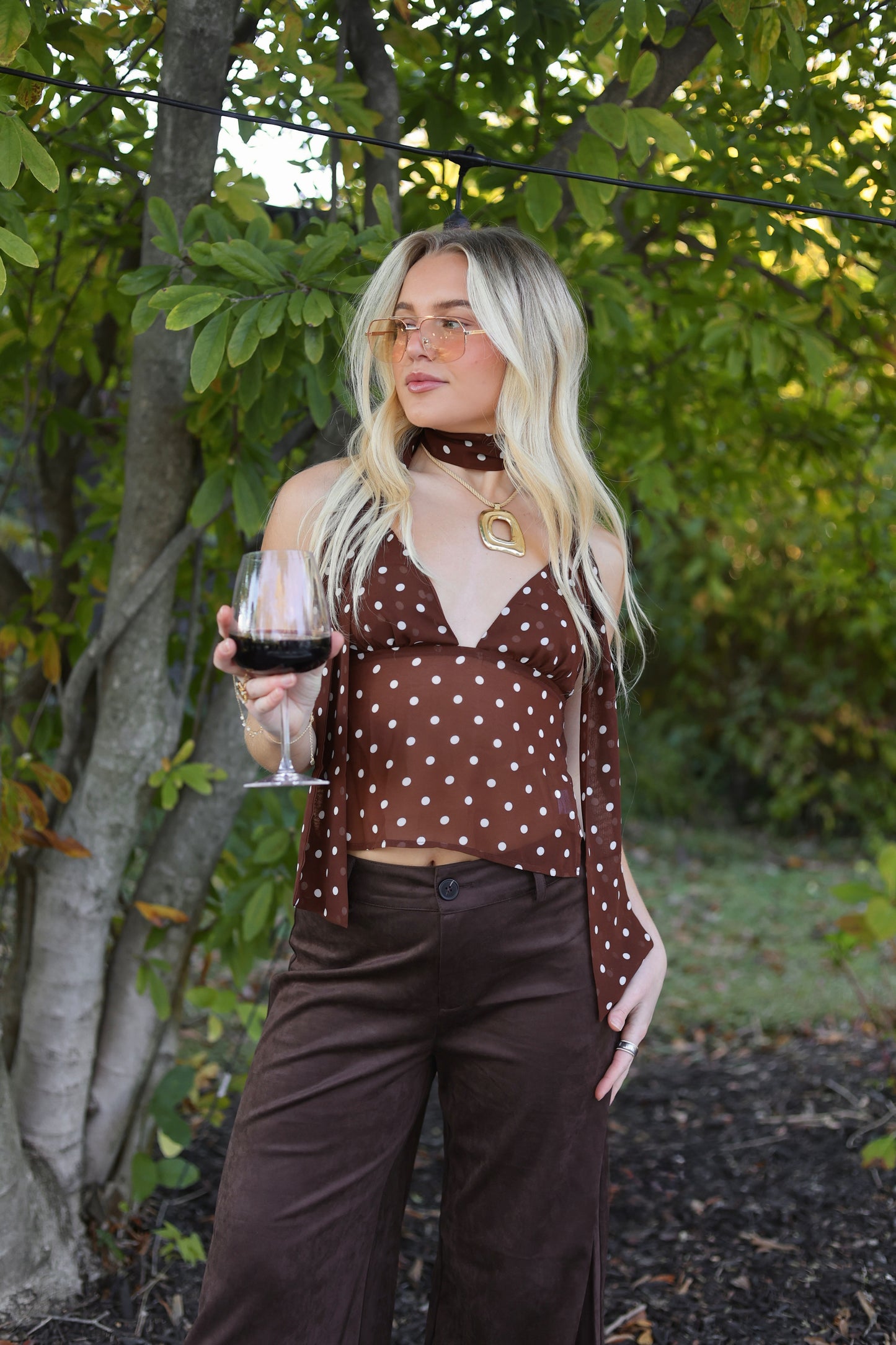 The Maribel Scarf Halter