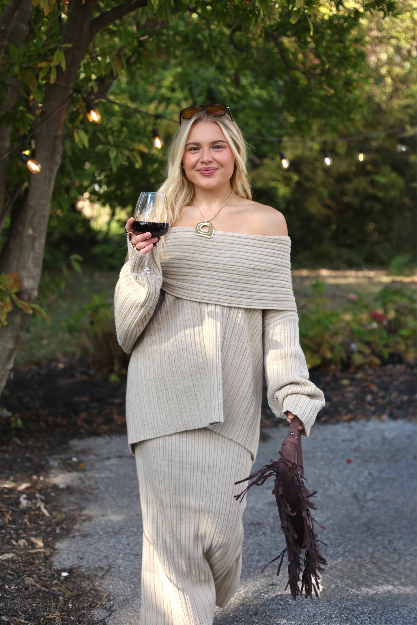 Brynn Sweater Skirt Set