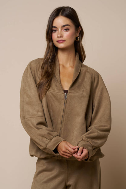 Romy Suede Jacket