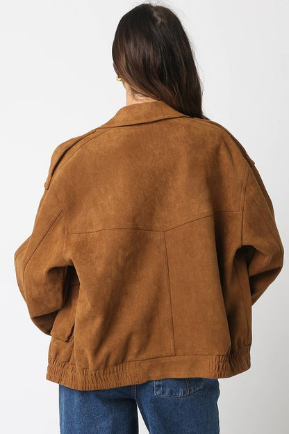 Montana Faux Suede Jacket