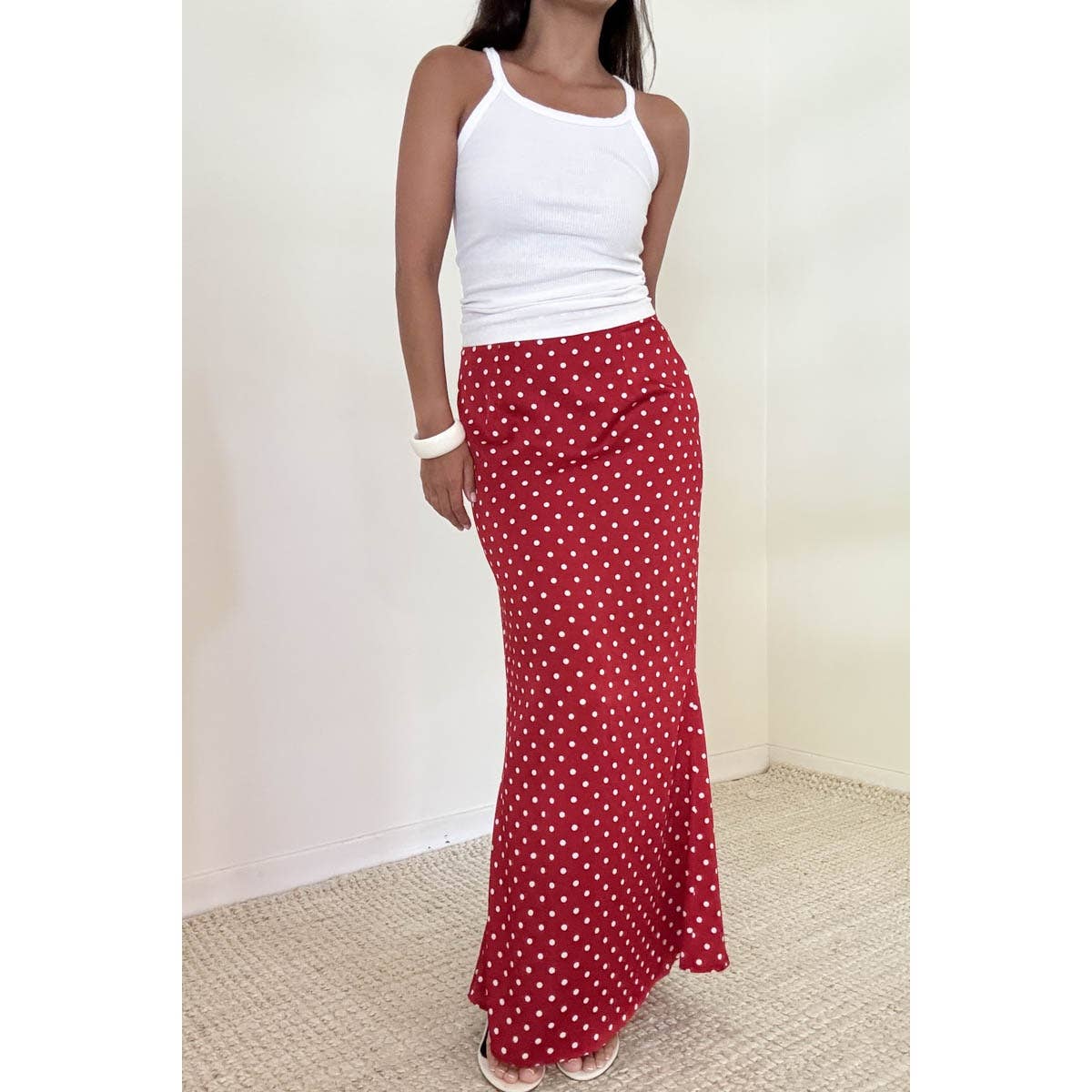 Hot On The Dot Skirt