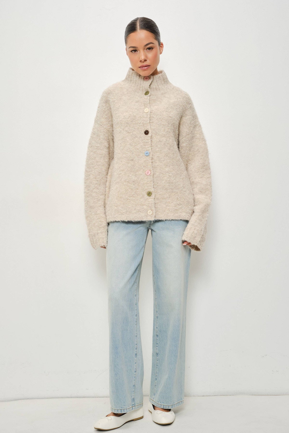 The Teddy Button Cardigan