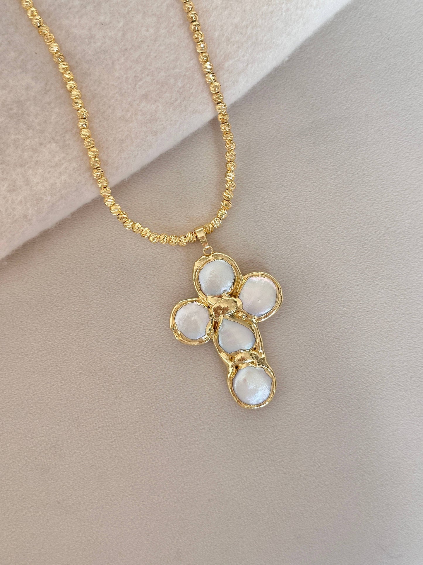 Heaven Sent Cross Necklace