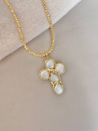 Heaven Sent Cross Necklace