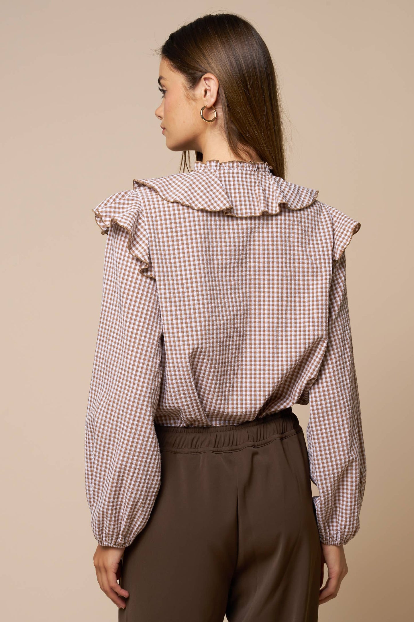 Maisie Gingham Blouse