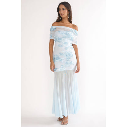 Something Blue Maxi Dress