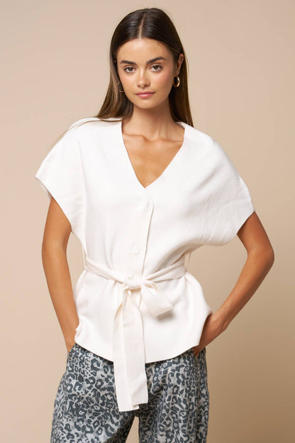 Madison Tie Waist Top