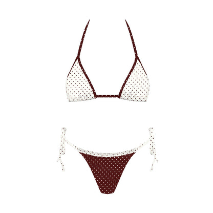 Merlot Dot Bikini
