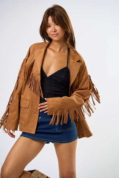 The Sawyer Fringe Jacket
