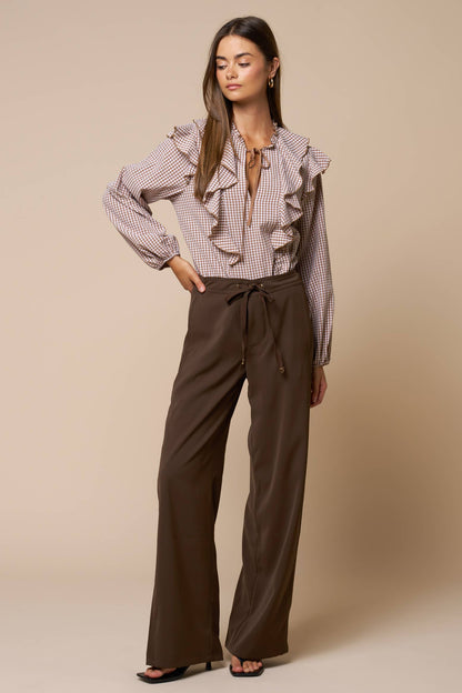 Maisie Gingham Blouse