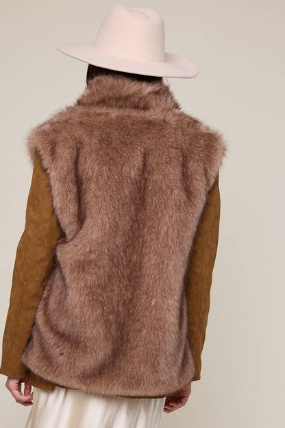 The Chestnut Fur Vest