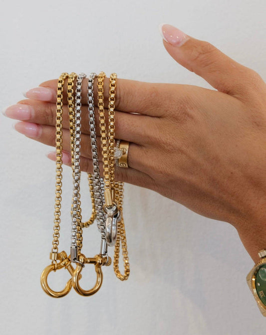 Mixed Locket Necklace