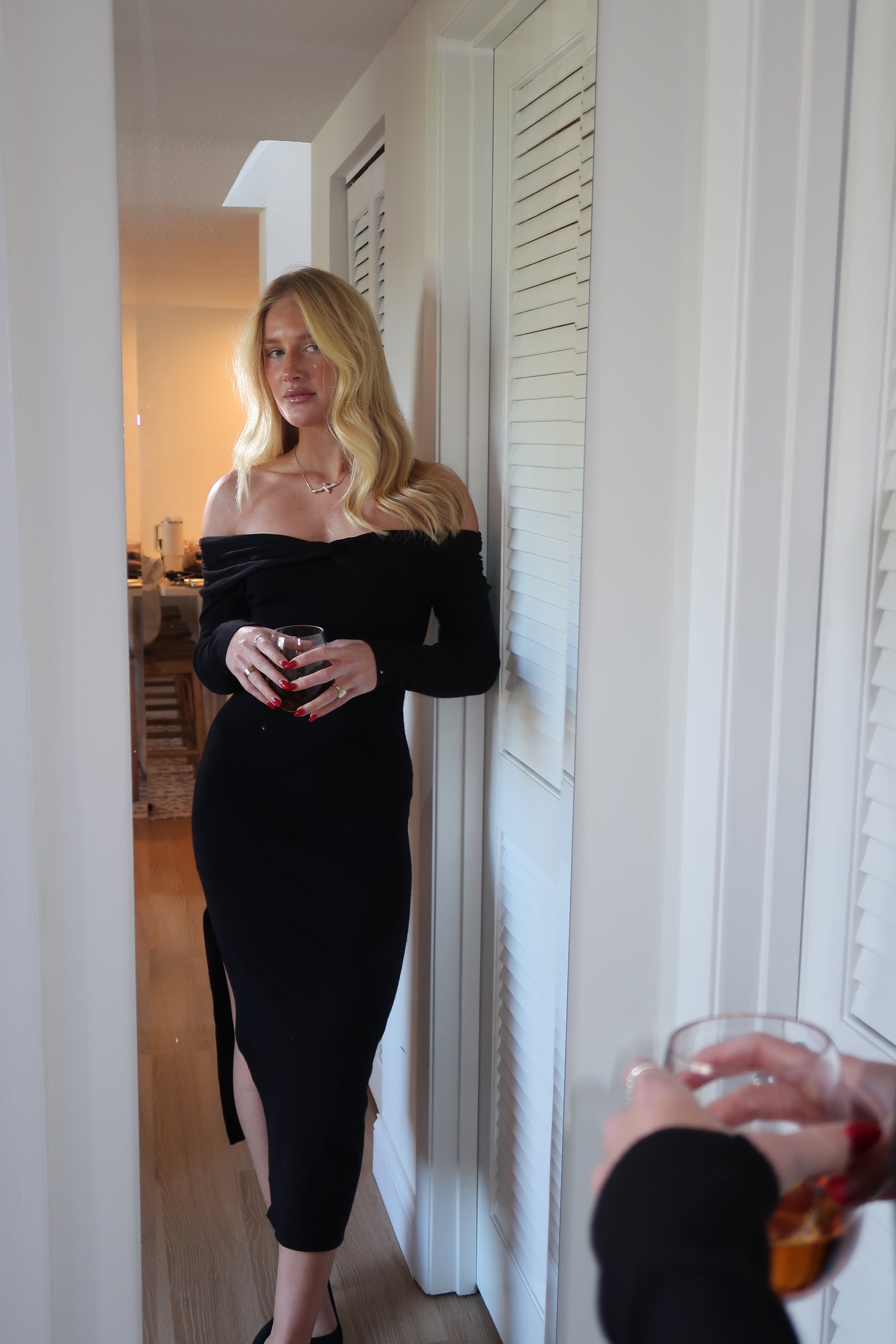 Winter Nights Midi Dress Dose of Heaven Boutique Winter Nights Midi Dress Dose of Heaven Boutique