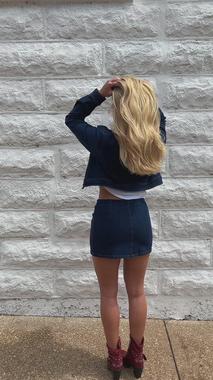 Sutton Denim Skirt